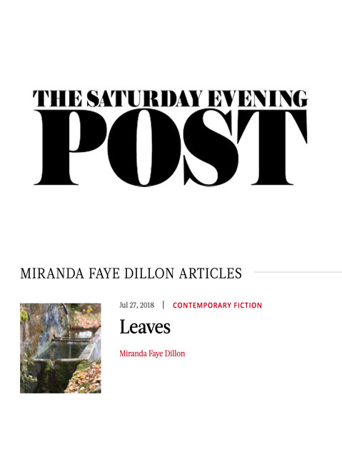 Miranda Faye Dillon Saturday Evening Post Article